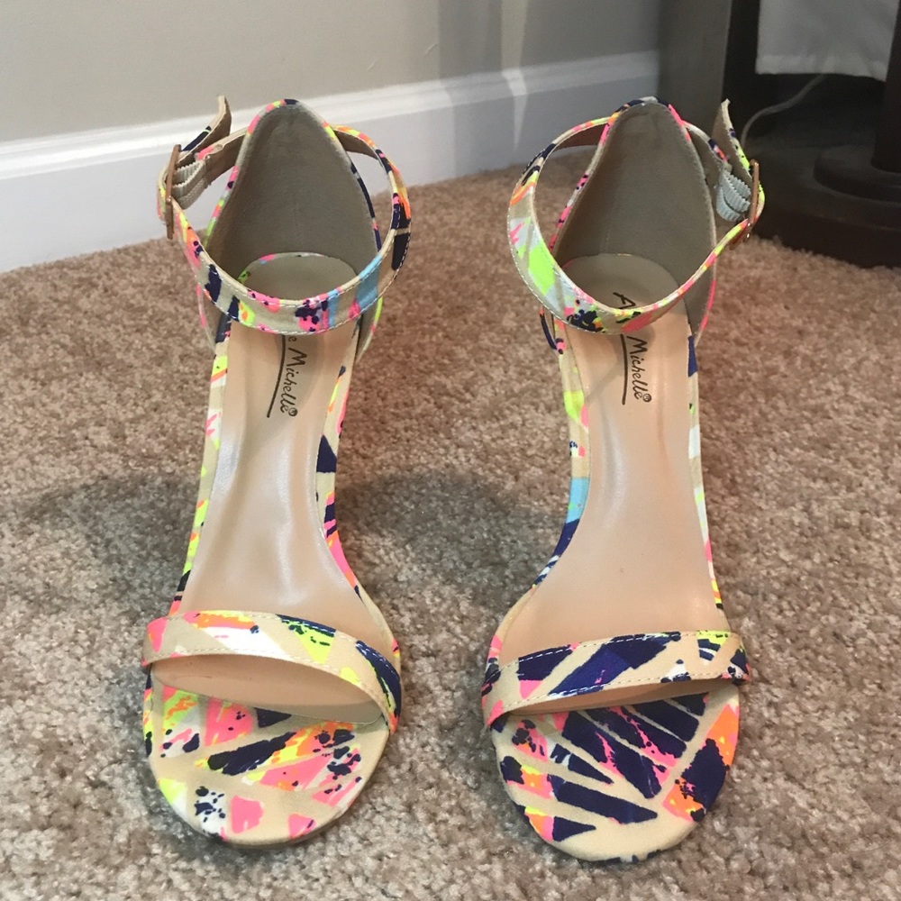 Colorful Comfortable Heels
